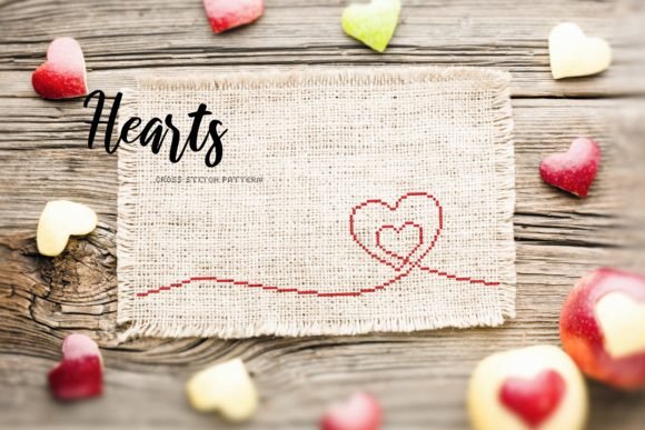 Hearts Cross Stitch Pattern Review for Business