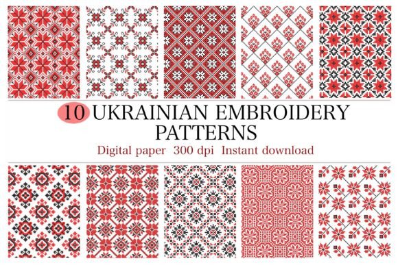 Review: 10 Ukrainian Embroidery Patterns