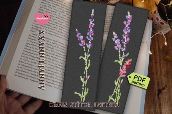 Review: Bundle Lavender Bookmark Cross Stitch for Craft Fairs