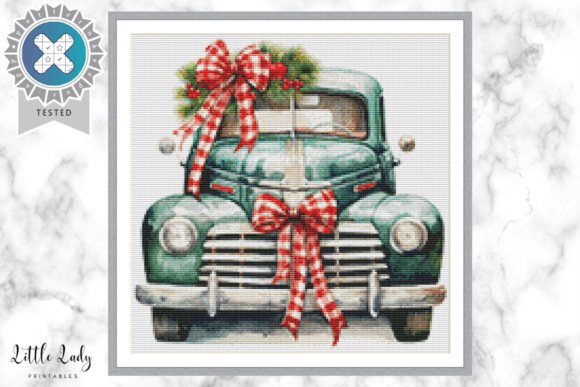 Review: Christmas Truck Cross Stitch Pattern PDF
