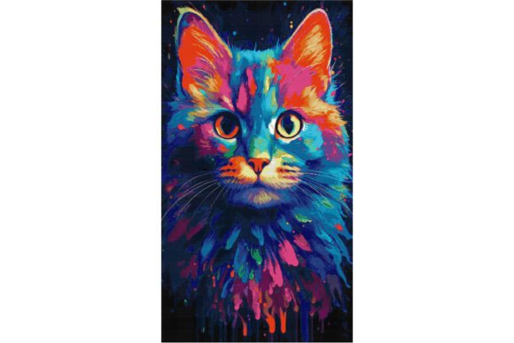 Review: Cute Watercolor Cat Cross Stitch Pattern