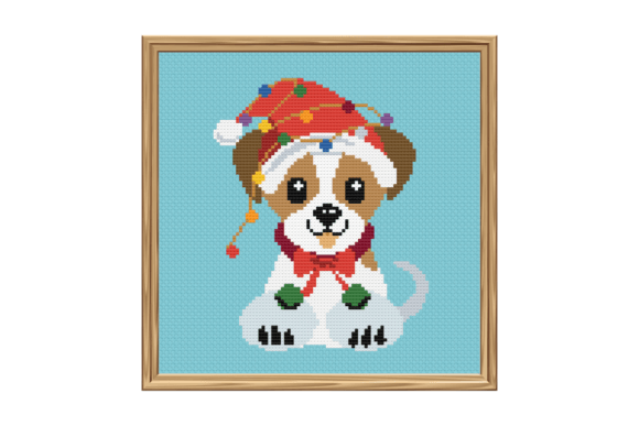 Review: Jack Russell Santa Cross Stitch Pattern