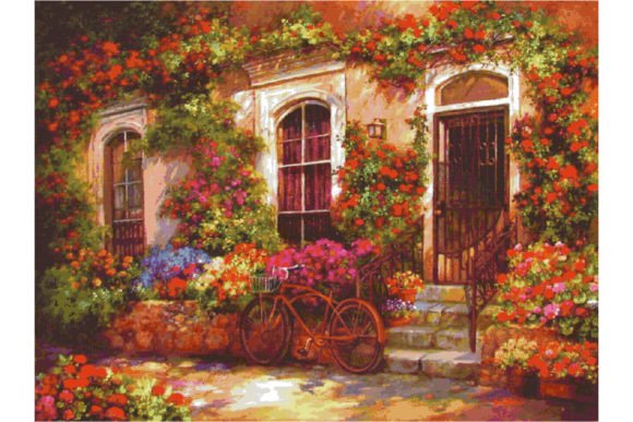 Reviewing Cross Stitch Patterns PDF Dream Home 80