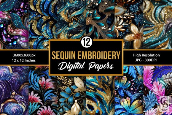 Reviewing Sequin Embroidery Digital Paper Patterns for Real Use