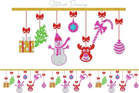 Reviewing the Christmas Festive Playtime Border Design