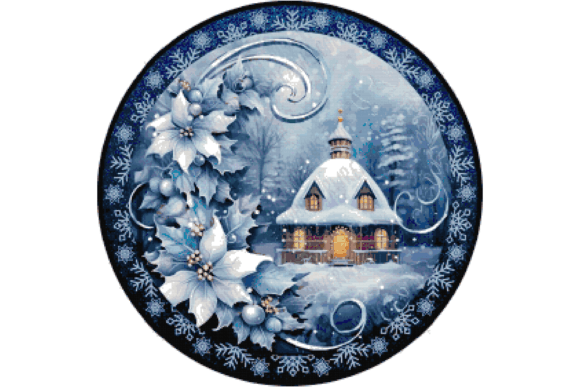 Reviewing the Christmas Wreath Cross Stitch Design