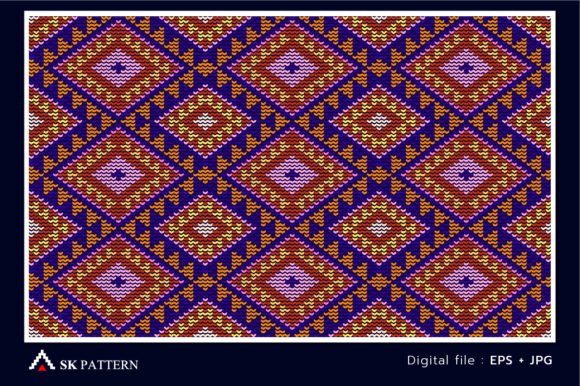 Reviewing the Embroidery Diagonal Ethnic Style Vector
