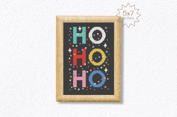 Reviewing the HoHoHo Christmas Cross Stitch Pattern