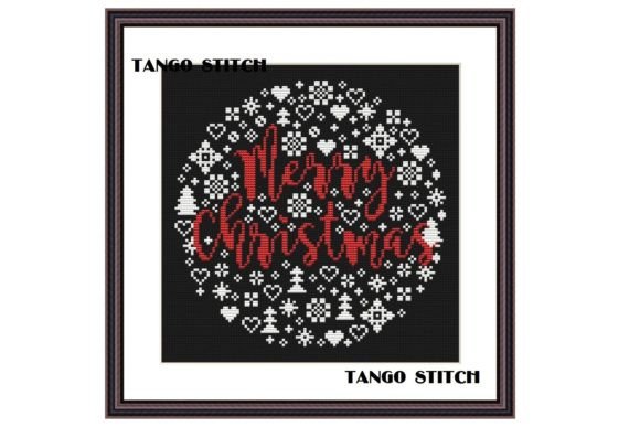 Reviewing the Merry Christmas Easy Cross Stitch Design