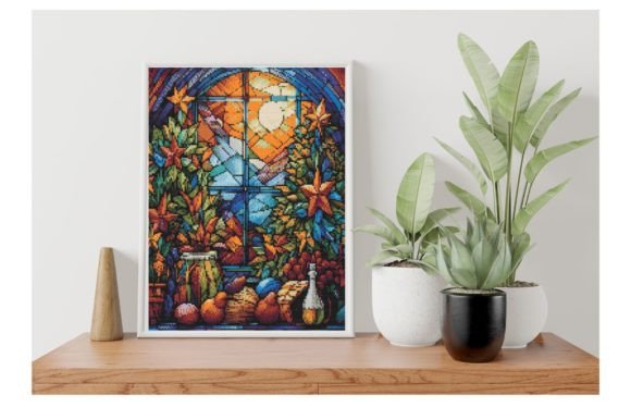 Stained Glass Christmas Cross Stitch Review
