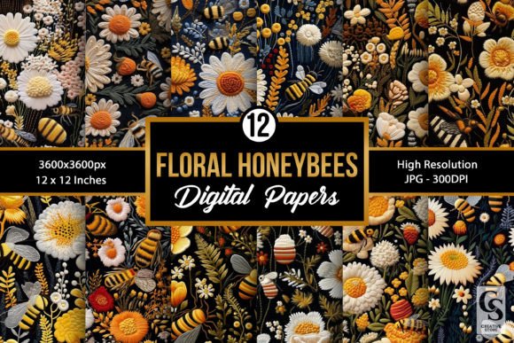 Wildflower Honeybees Embroidery Patterns Review